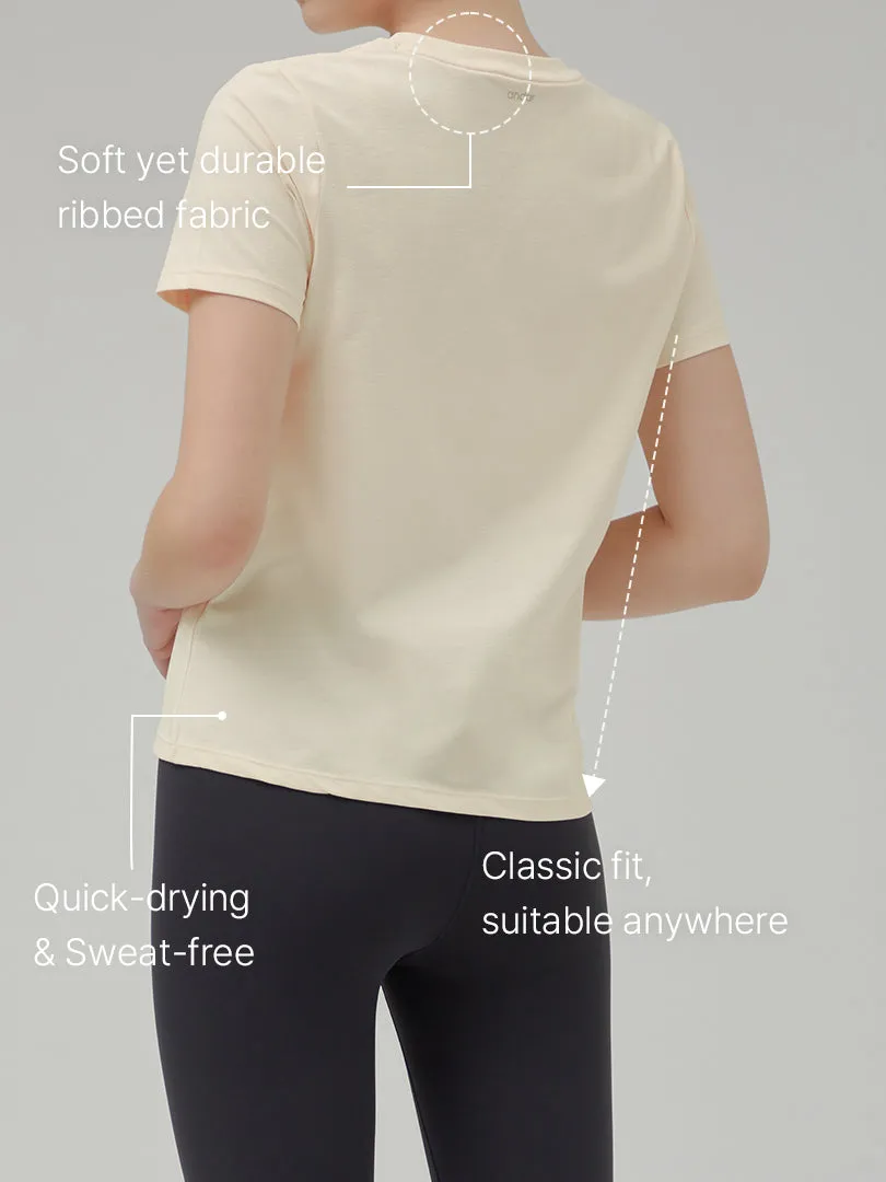 [3 FOR S$100] Airy Fit Standard Fit Short Sleeve