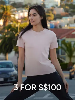 [3 FOR S$100] Airy Fit Standard Fit Short Sleeve