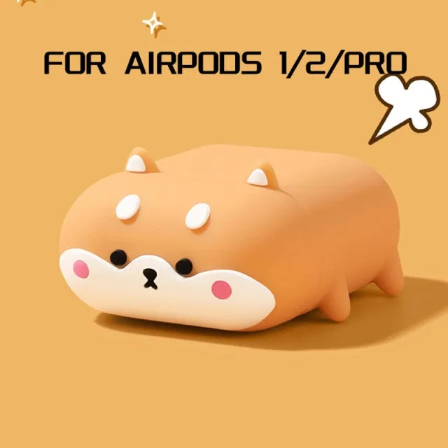 3D Cartoon AirPods Case