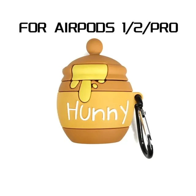 3D Cartoon AirPods Case