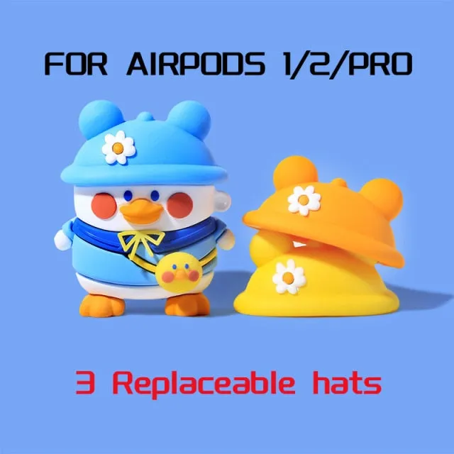 3D Cartoon AirPods Case