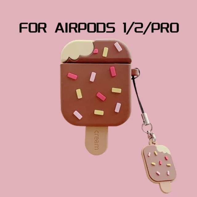 3D Cartoon AirPods Case