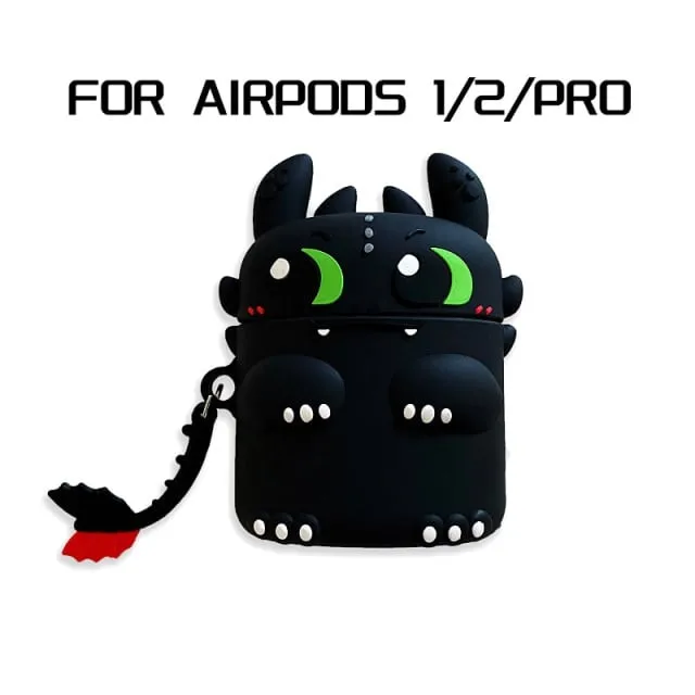 3D Cartoon AirPods Case
