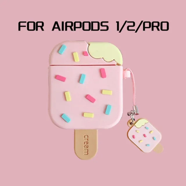 3D Cartoon AirPods Case
