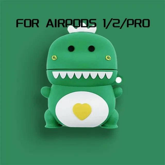 3D Cartoon AirPods Case