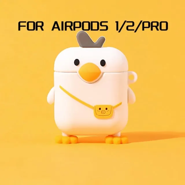 3D Cartoon AirPods Case