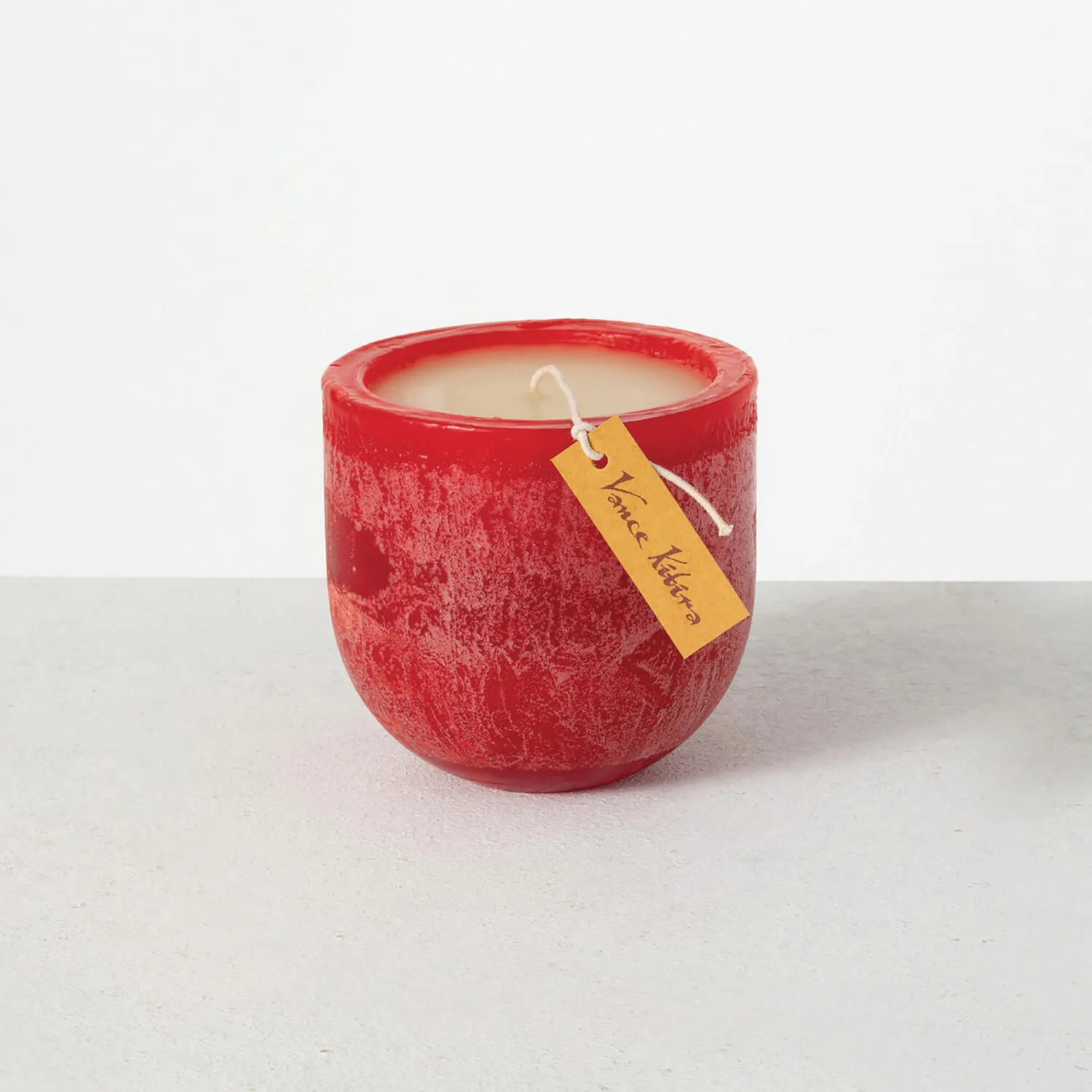 4.25" Cranberry Goblet Candle