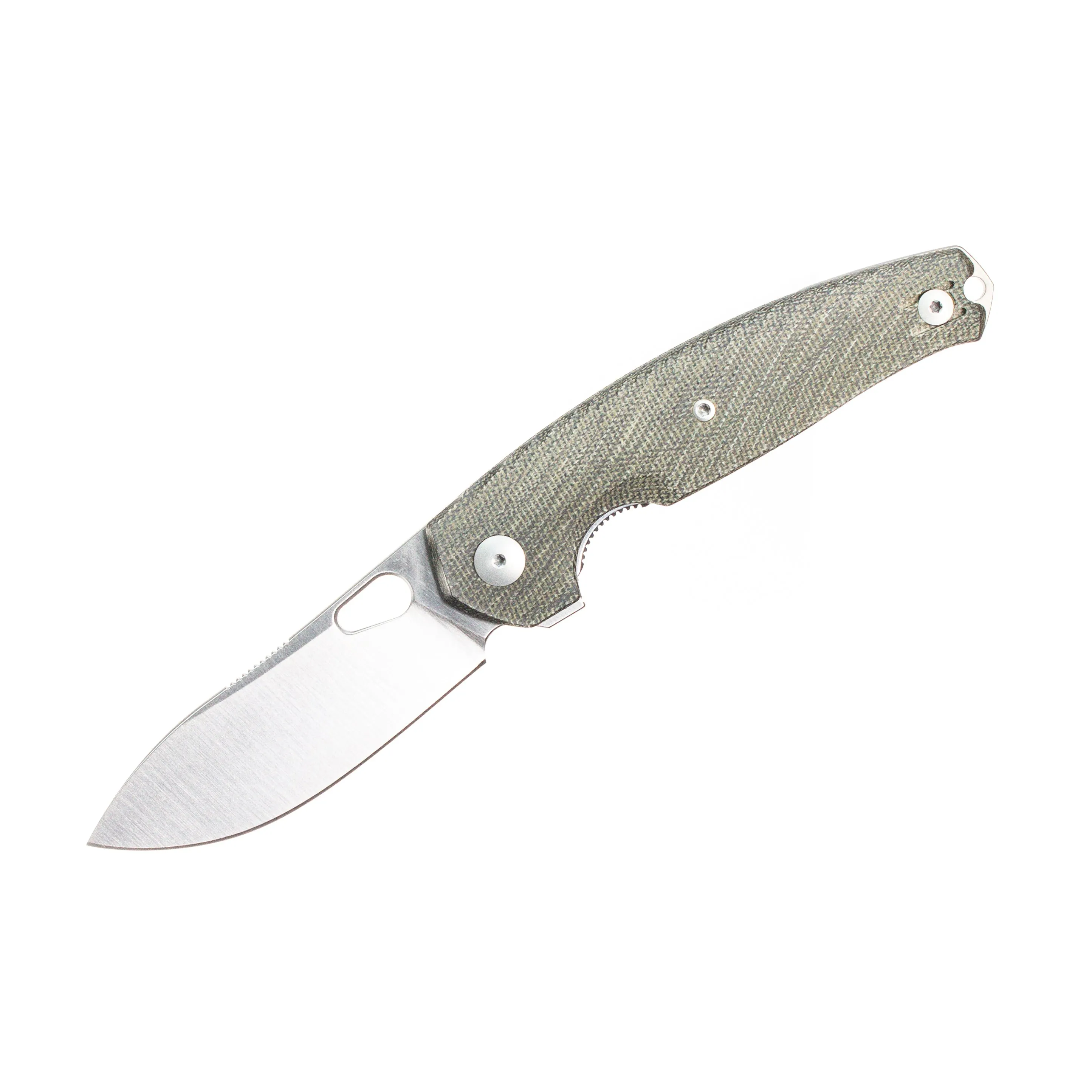 ACE Jagt - Green Canvas Micarta