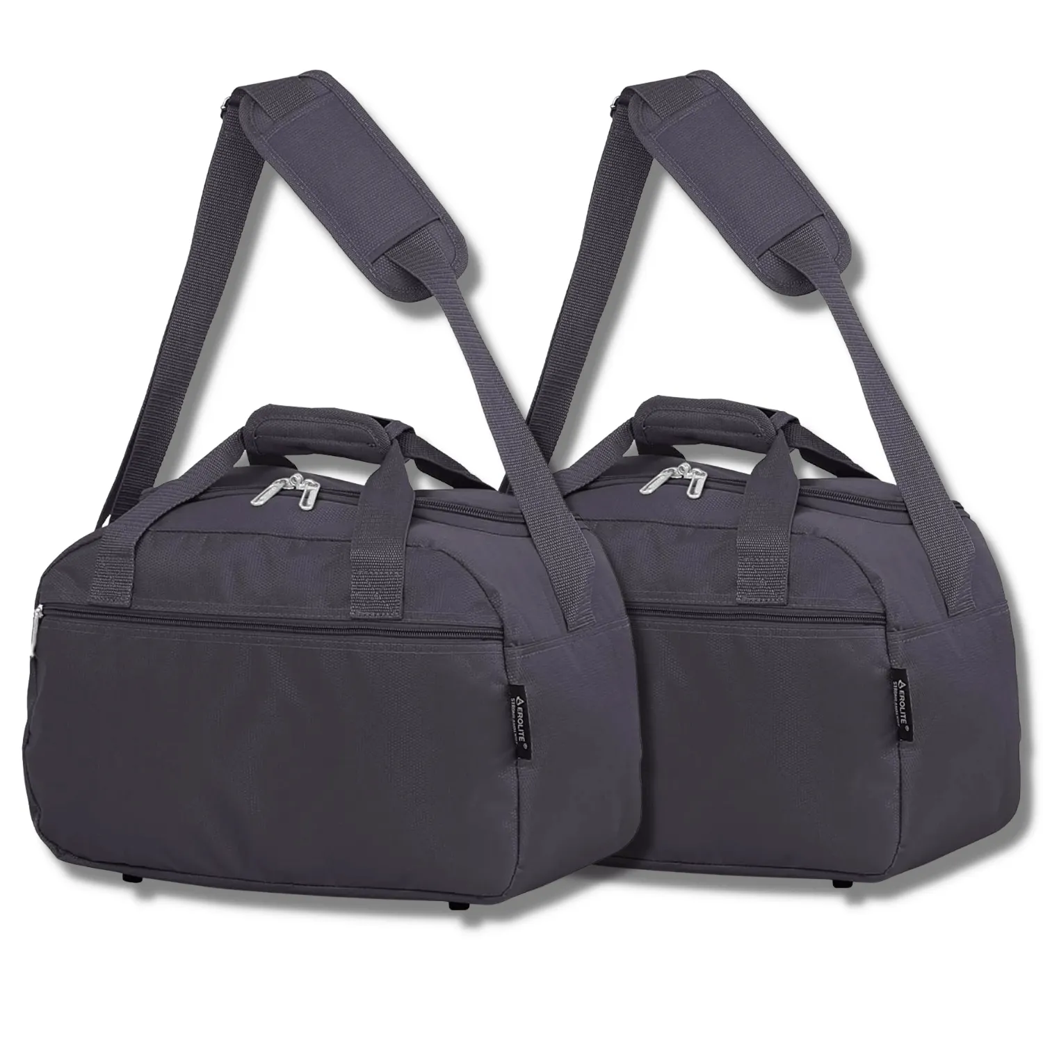 Aerolite Ryanair Maximum Cabin Bag (40x20x25cm) With 10 Years Guarantee, New and Improved 2024 Holdall Cabin Luggage Under Seat Flight Bag