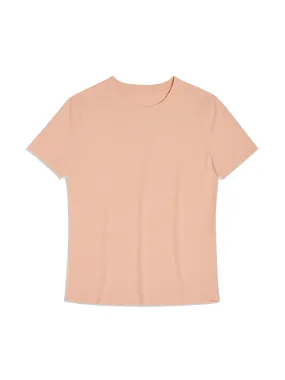 Airy Fit Standard Fit Short Sleeve (Peach Nectar)