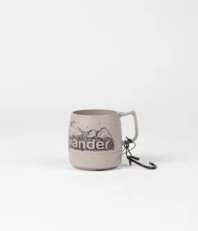 and wander Dinex Mug - Grey