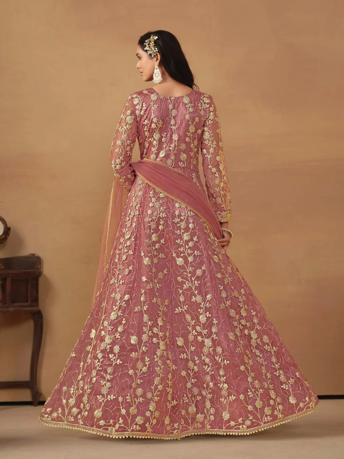 Beautiful Designer Wedding Wear Latest Anarkali Salwar Suit