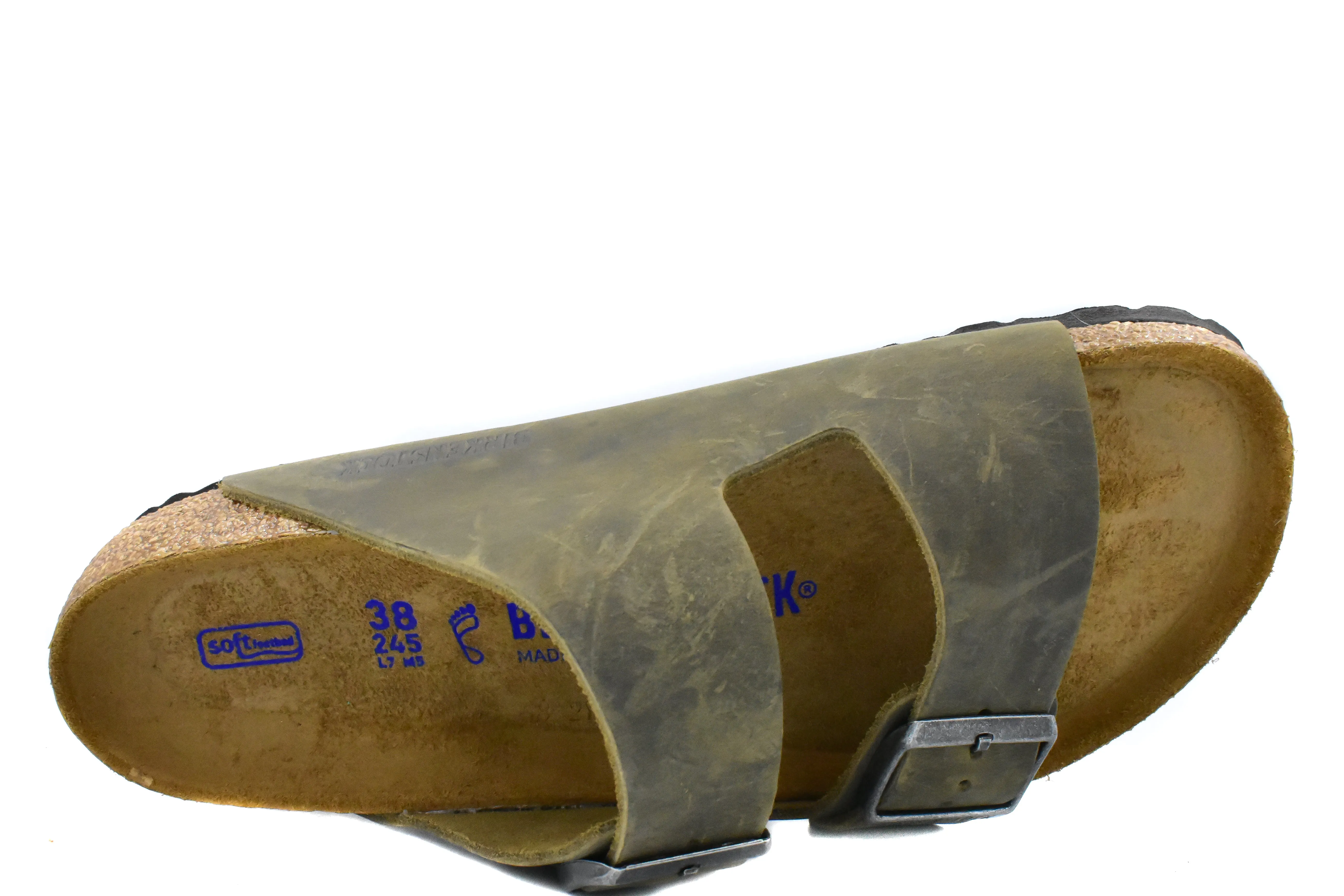BIRKENSTOCK - ARIZONA - REGULAR - OILED LEATHER - SOFT FOOTBED