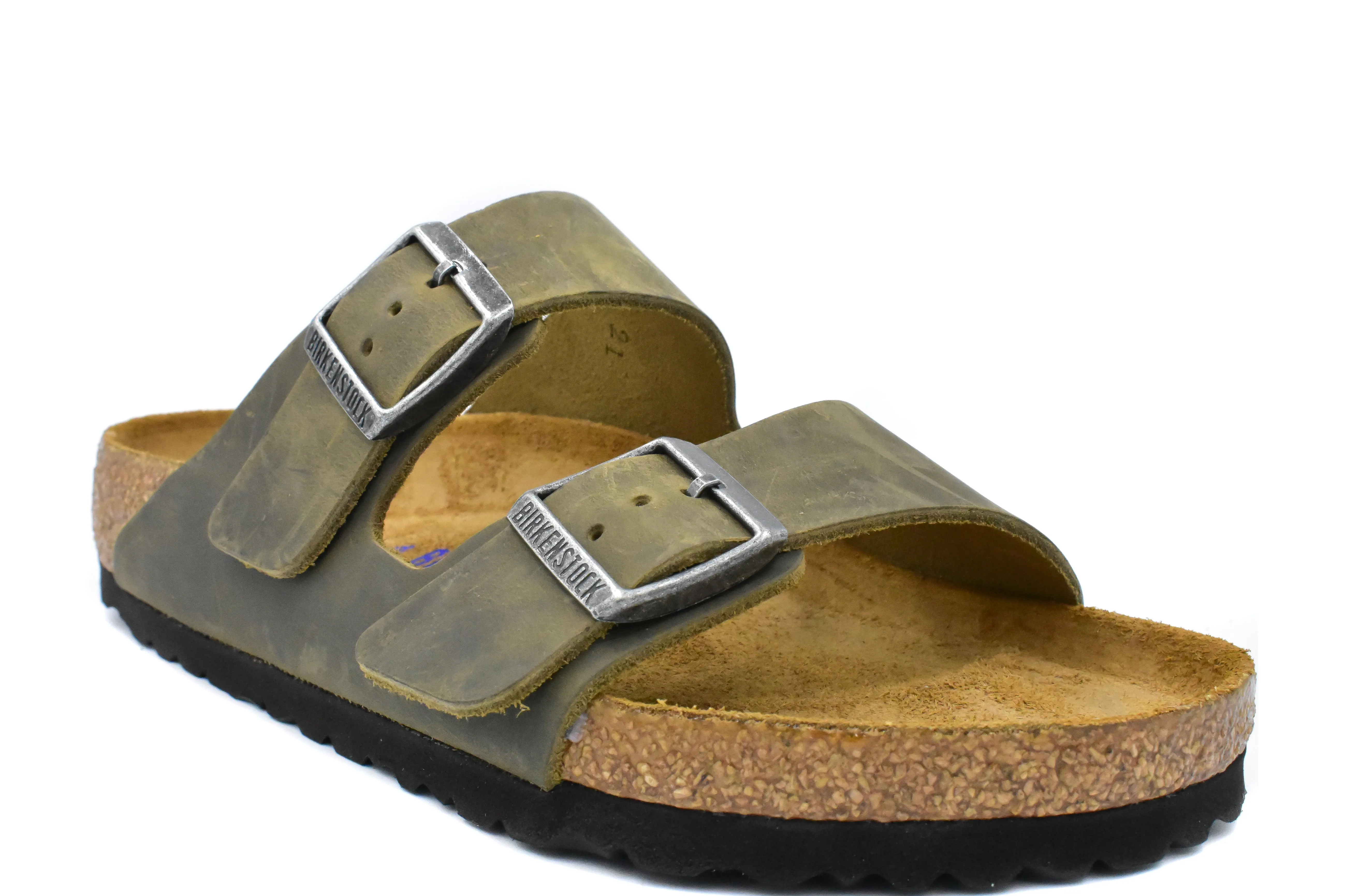 BIRKENSTOCK - ARIZONA - REGULAR - OILED LEATHER - SOFT FOOTBED
