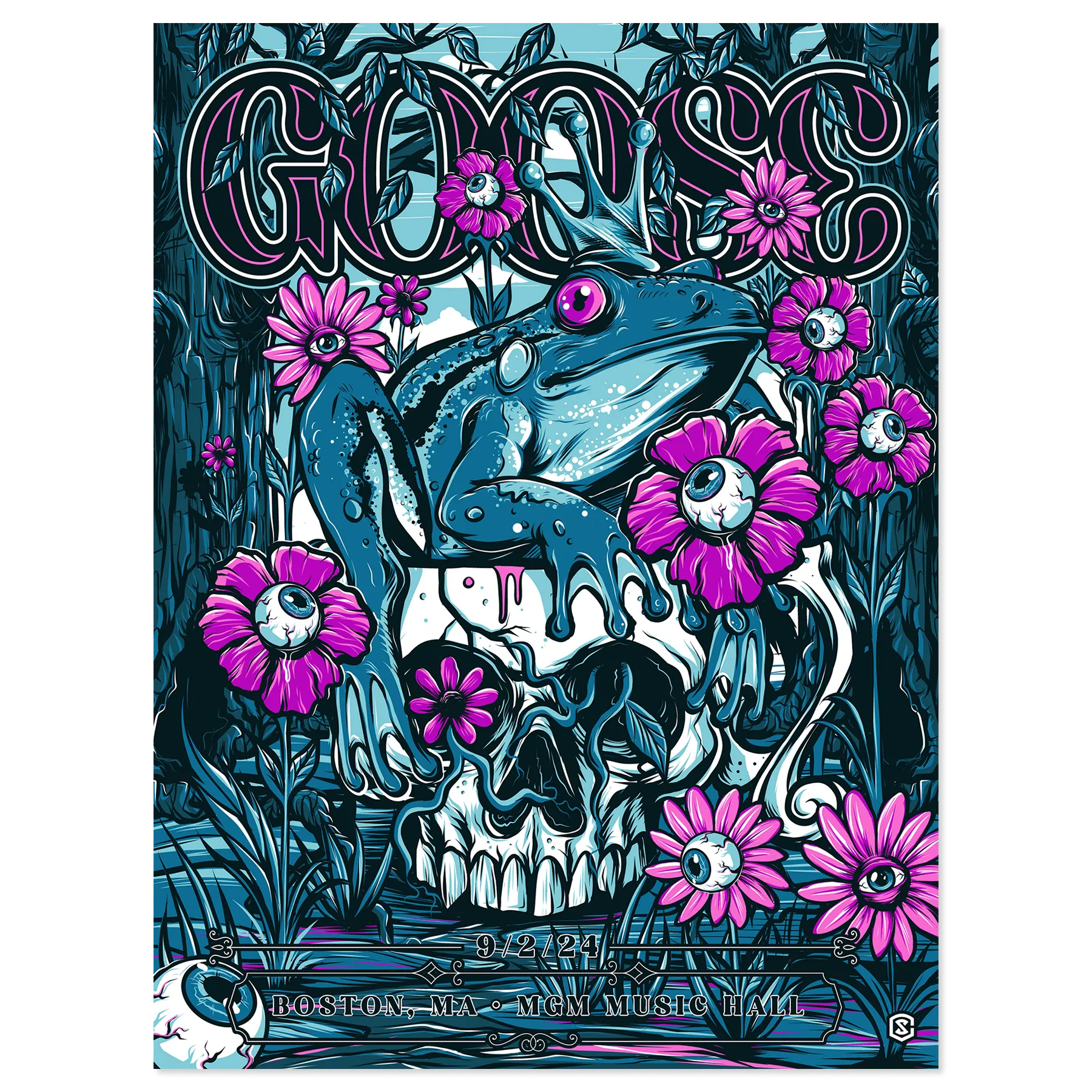 Boston, MA - 9/2/24 Poster by Cameron Schuyler