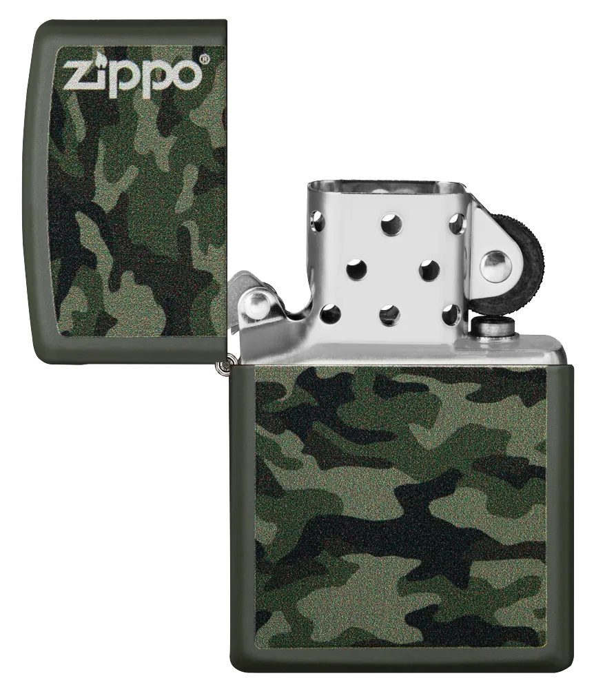 Camo and Zippo Design