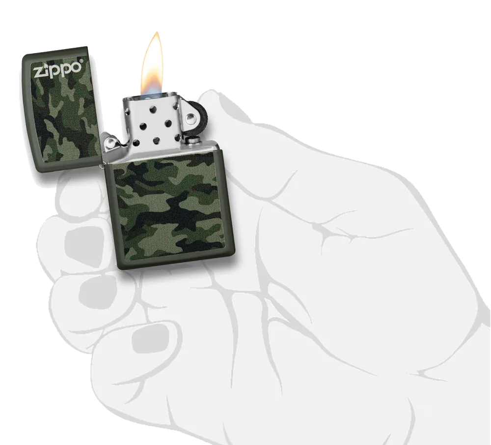 Camo and Zippo Design