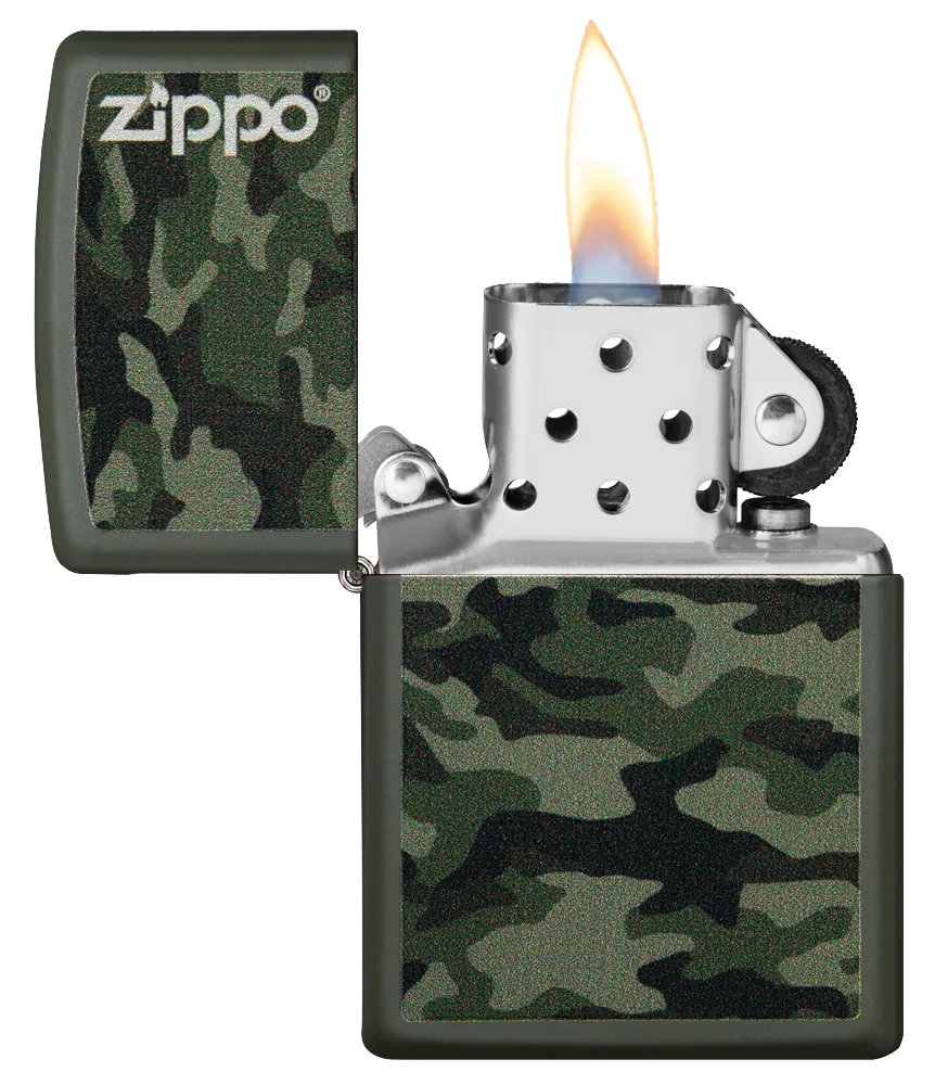 Camo and Zippo Design
