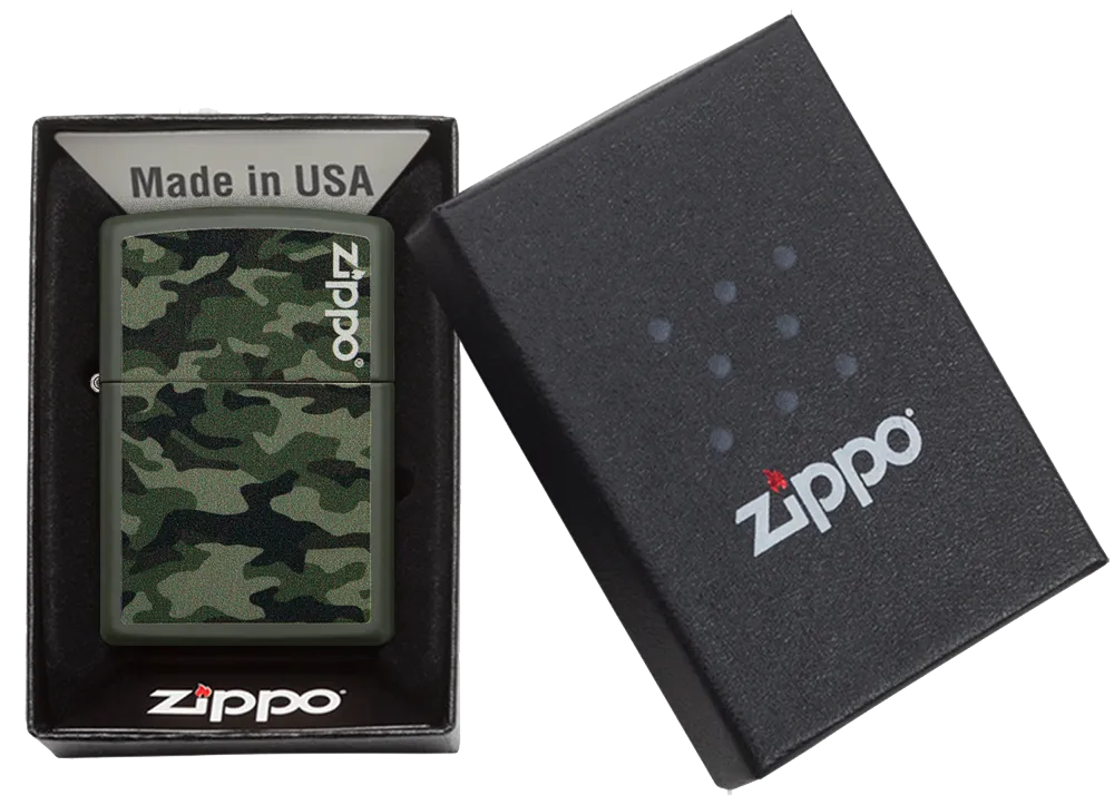 Camo and Zippo Design