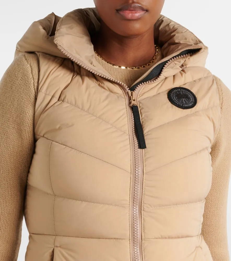 Canada Goose Black Label Clair quilted down vest