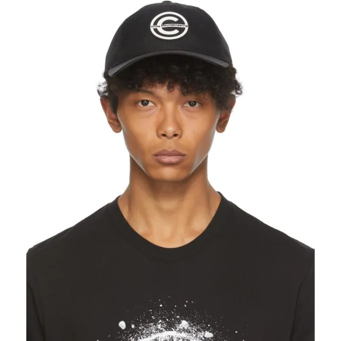 Colmar by White Mountaineering Black Logo Cap