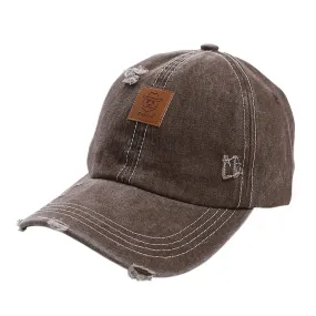 Cotton denim baseball cap #2303