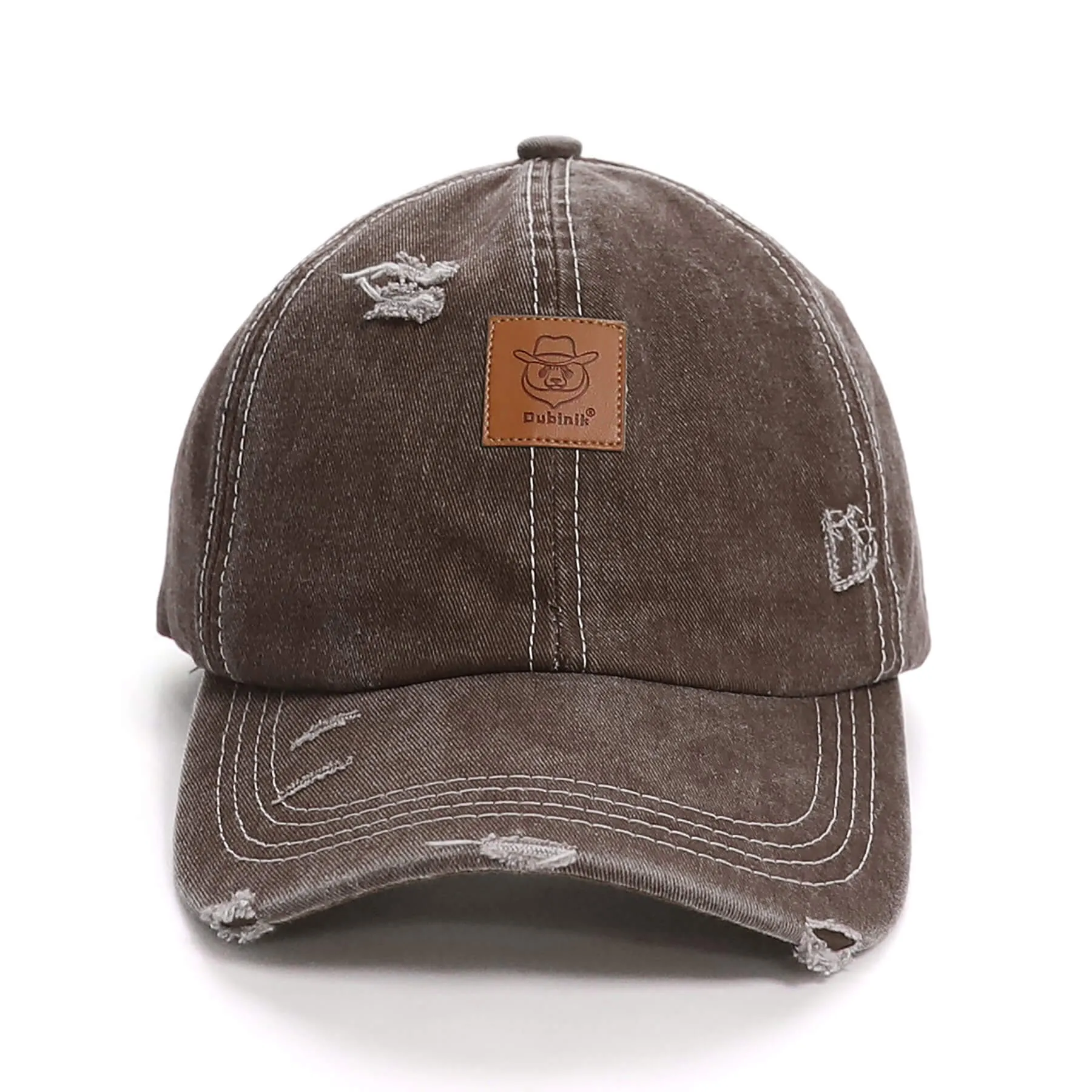 Cotton denim baseball cap #2303