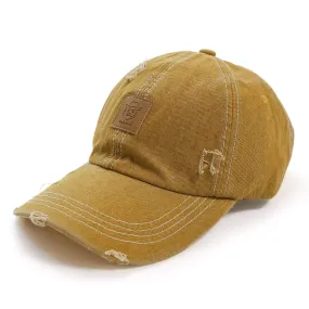 Cotton denim baseball cap #2305
