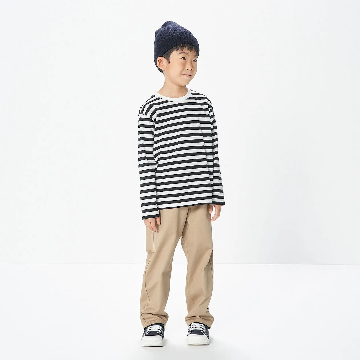 Crewneck Long Sleeve T-Shirt (5-14Y)