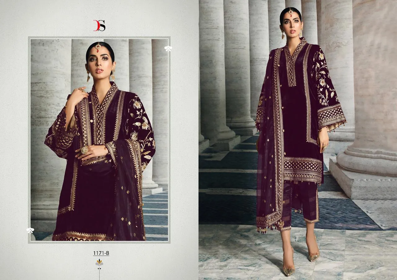 Deepsy Anaya Velvet Salwar Suit