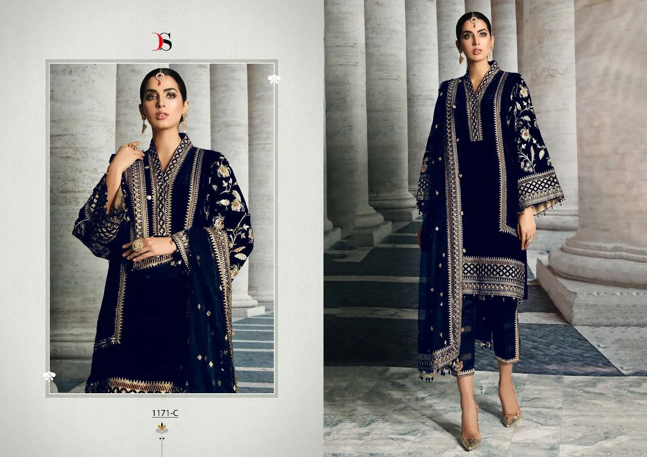 Deepsy Anaya Velvet Salwar Suit