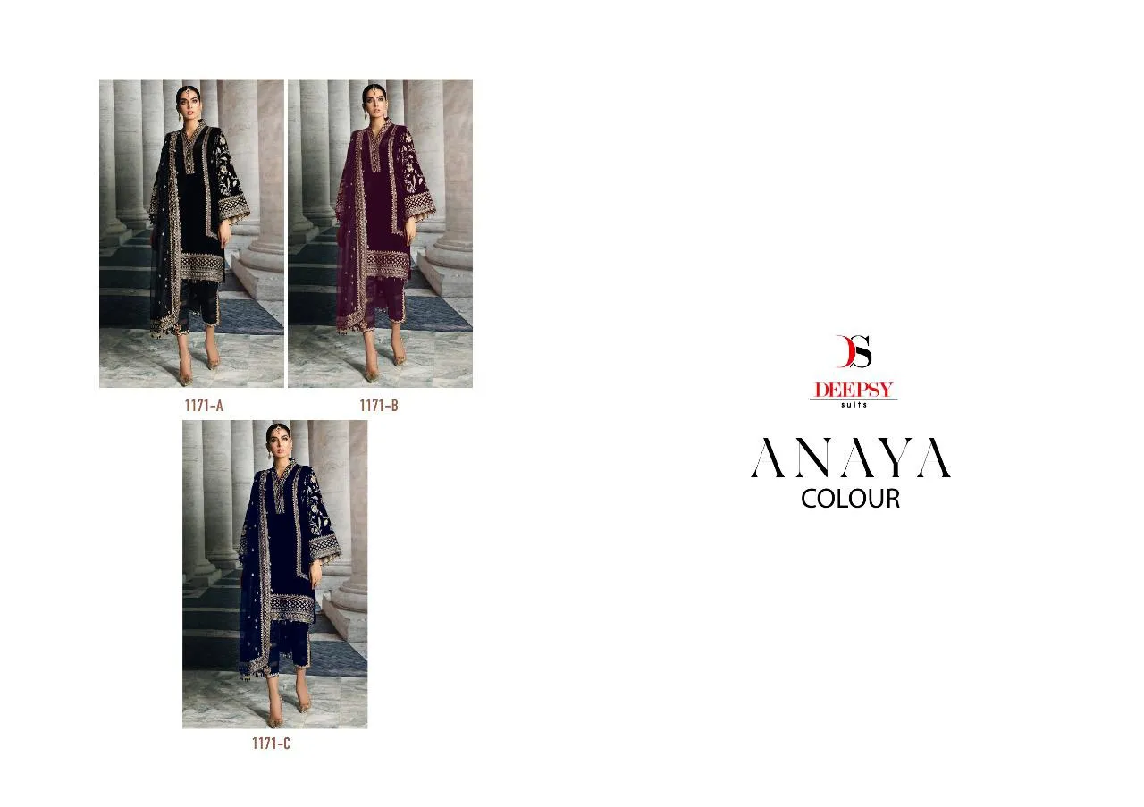 Deepsy Anaya Velvet Salwar Suit