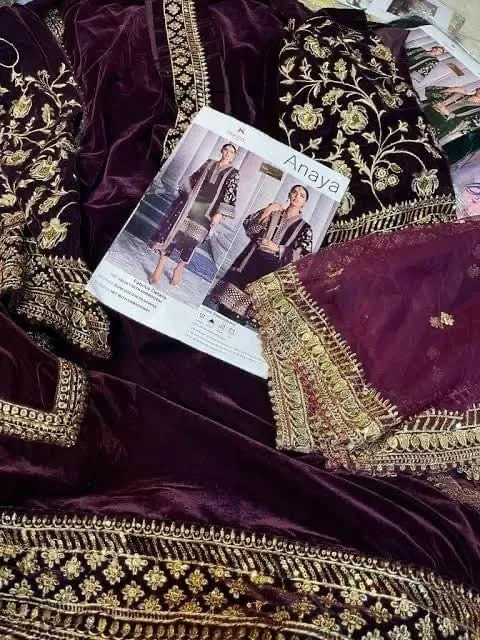 Deepsy Anaya Velvet Salwar Suit