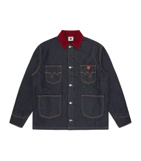 DENIM CHORE JACKET - INDIGO