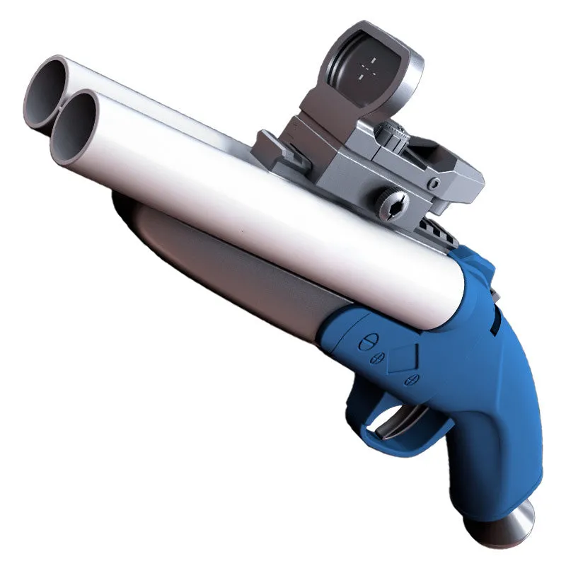 Double barrel shotgun shell ejection soft shot gun manual