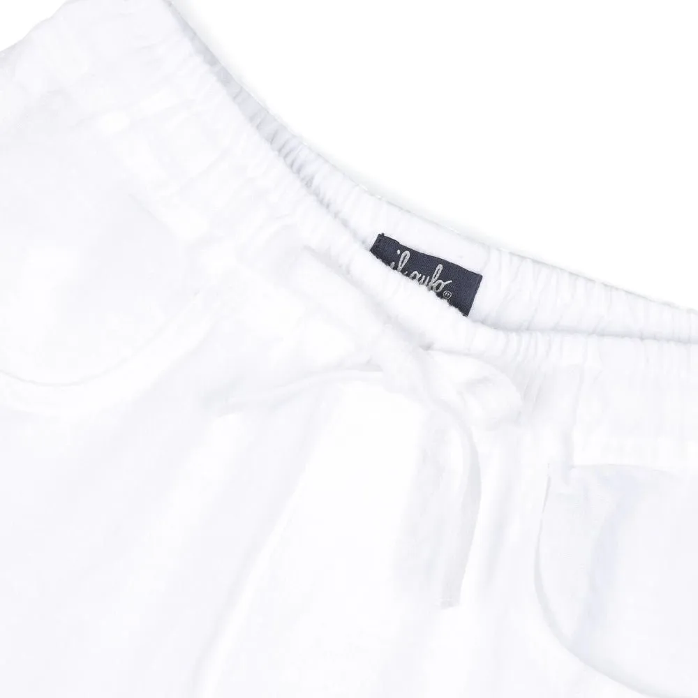 Drawstring Linen Trousers