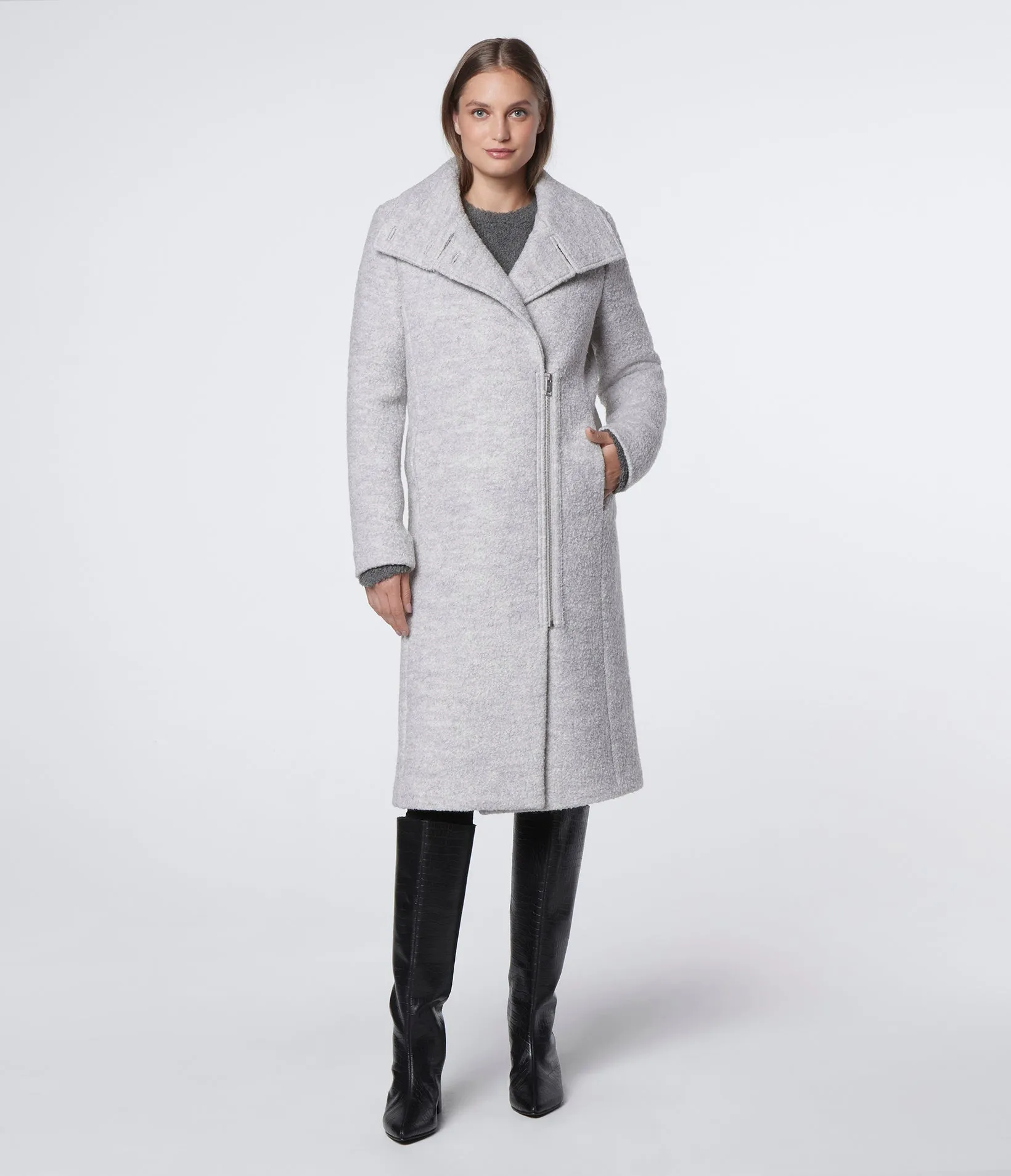 Geller Textured Wool Coat