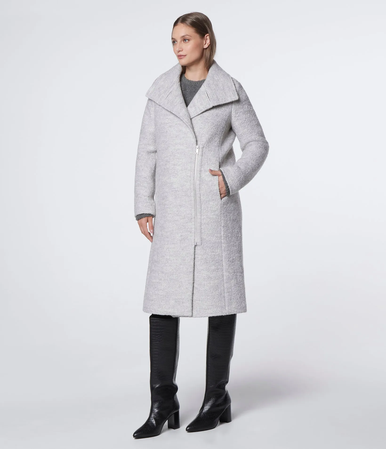 Geller Textured Wool Coat
