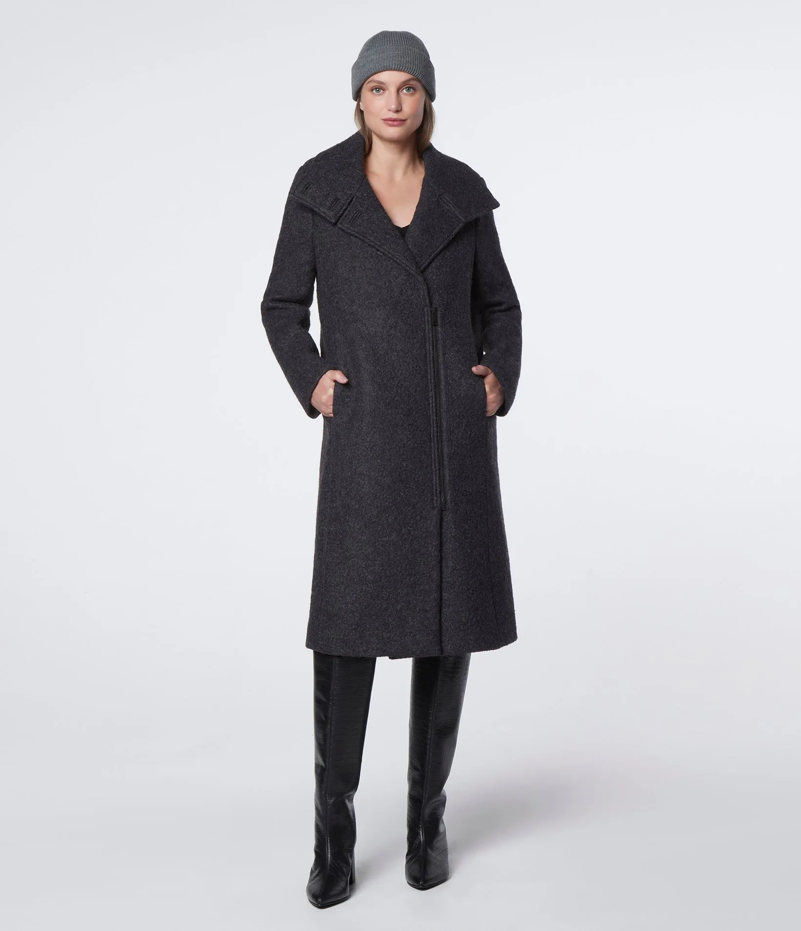 Geller Textured Wool Coat