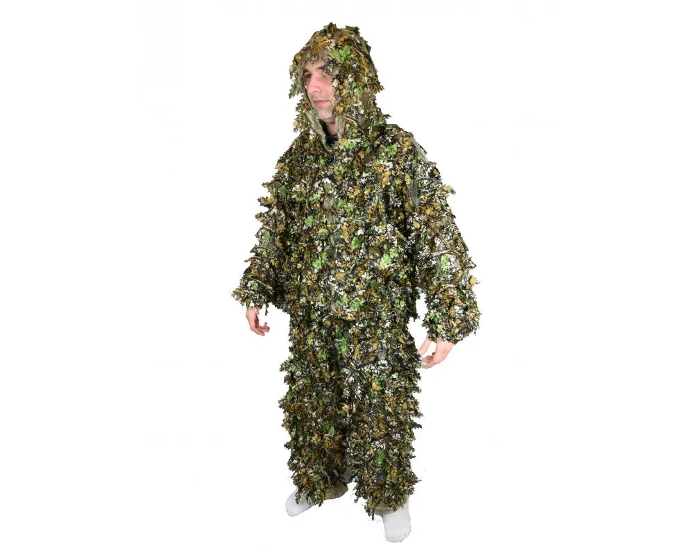 Ghillie Suit Woodland Camo Size XL