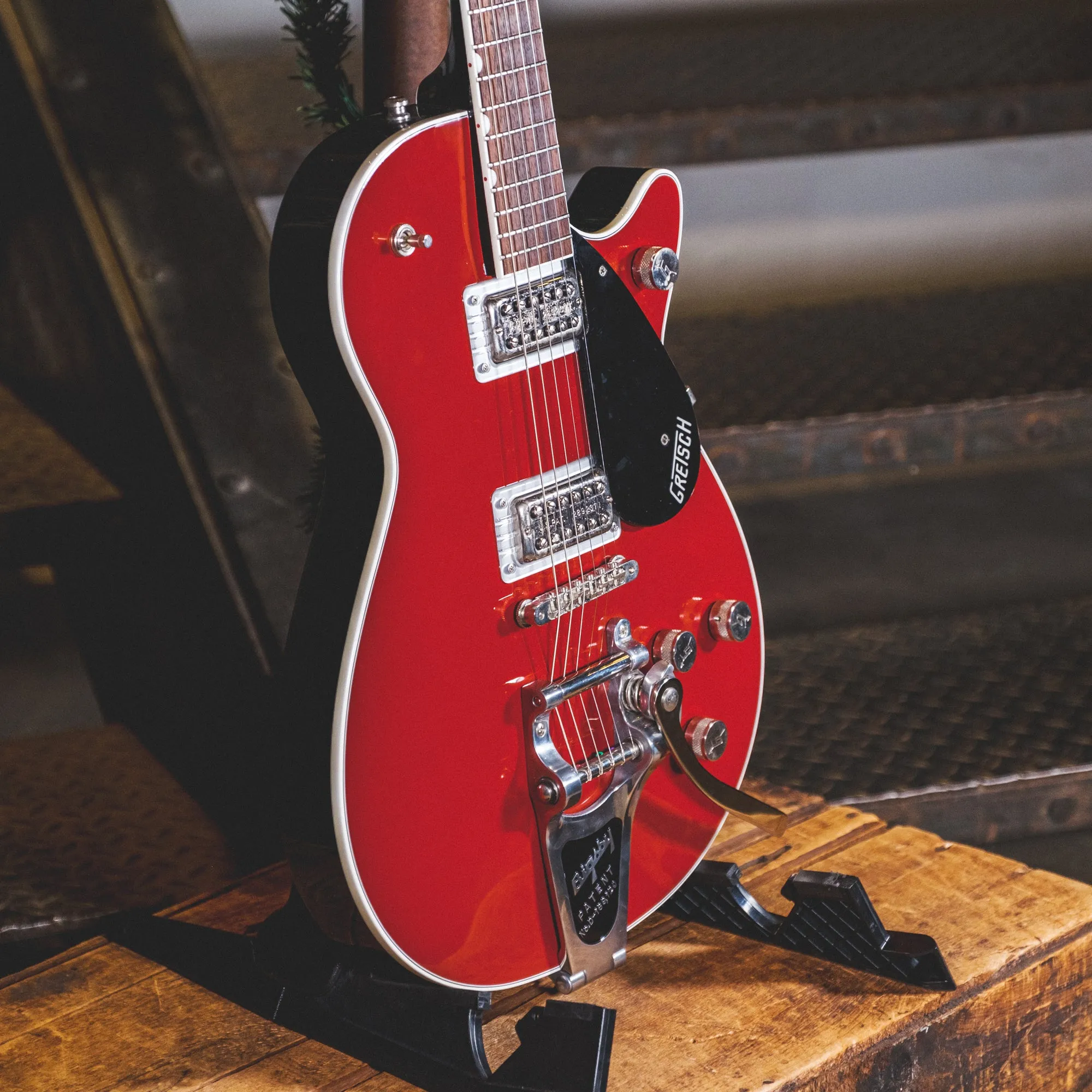 Gretsch 2018 G6131T Players Edition Jet, Bigsby, Firebird Red With OHSC - Used
