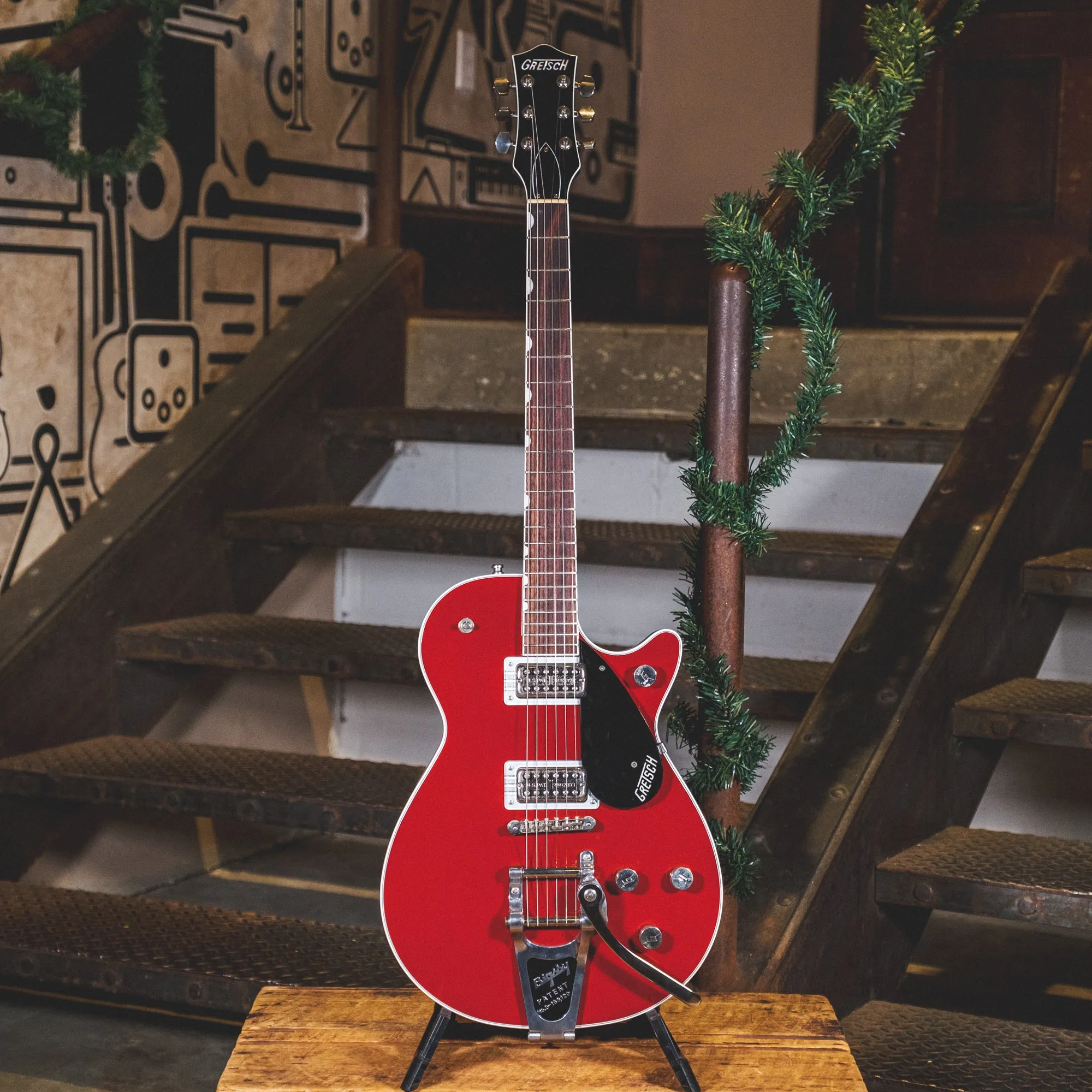 Gretsch 2018 G6131T Players Edition Jet, Bigsby, Firebird Red With OHSC - Used