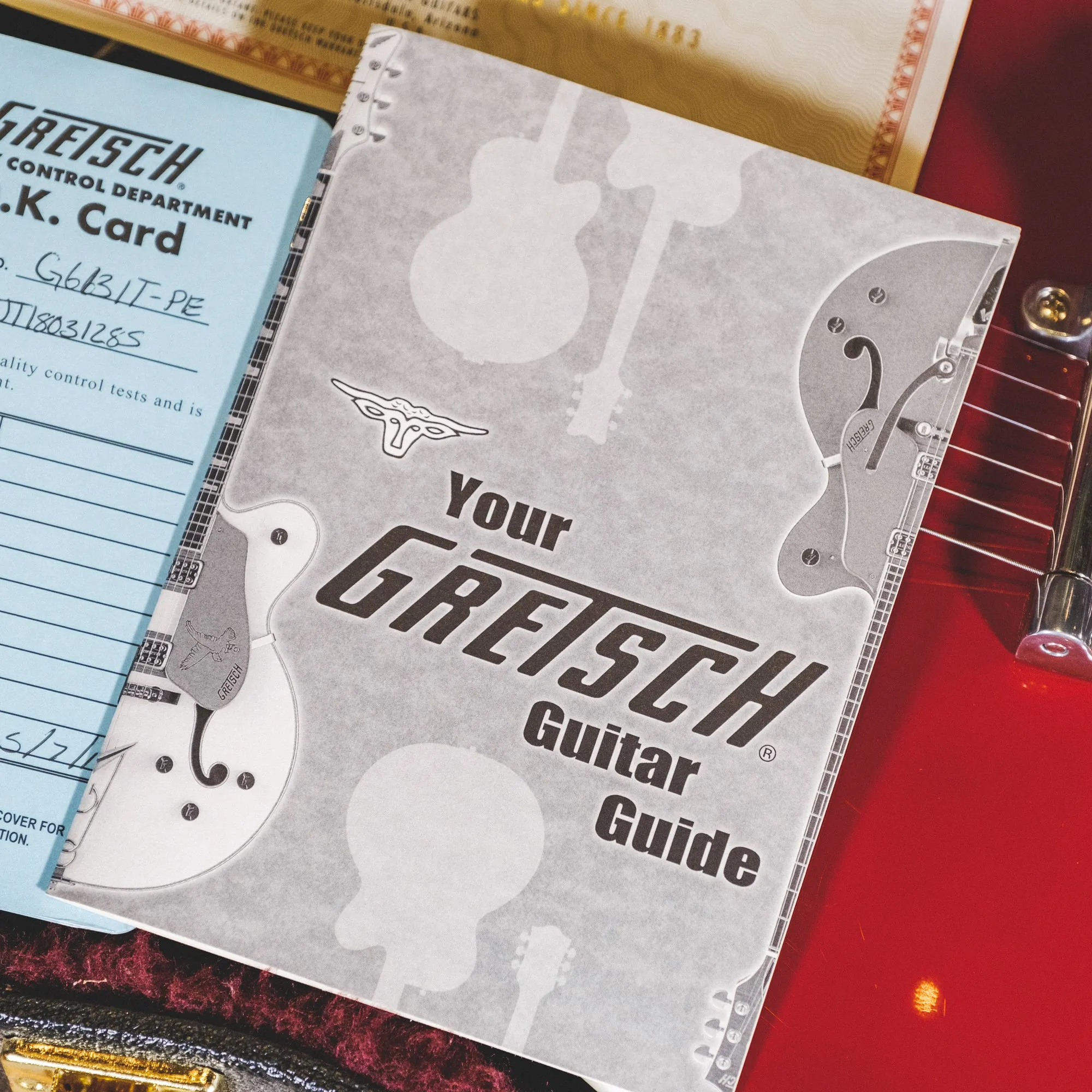 Gretsch 2018 G6131T Players Edition Jet, Bigsby, Firebird Red With OHSC - Used