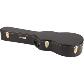 Gretsch G6296 Round Neck Resonator Flat Top Case - Black