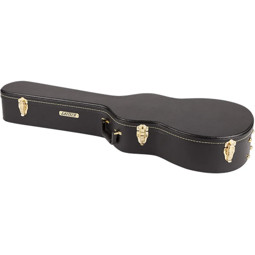 Gretsch G6296 Round Neck Resonator Flat Top Case - Black