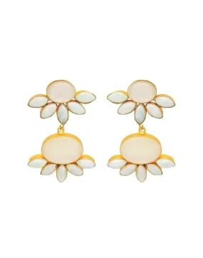 Half Flora Danglers (Amazonite)