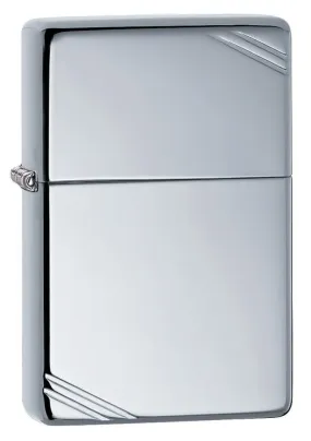 High Polish Chrome Vintage with Slashes