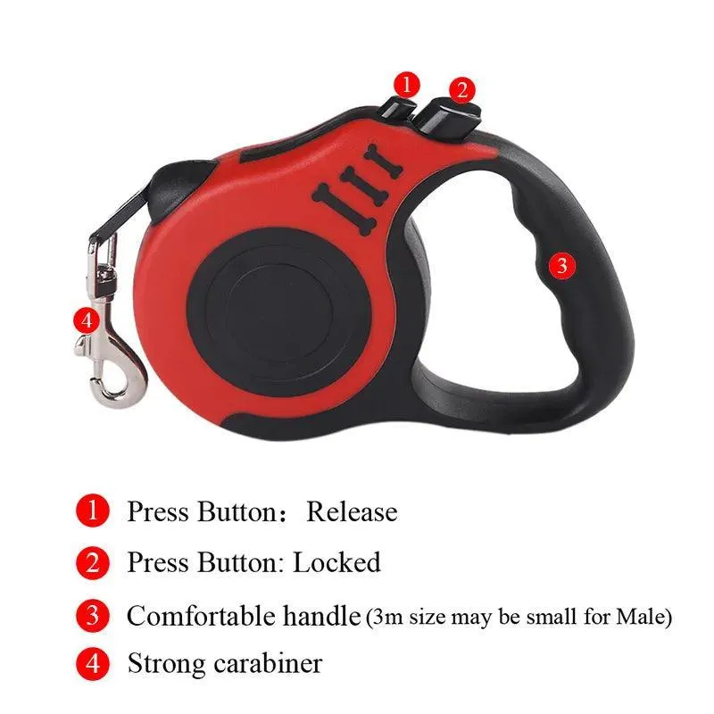 Holapet Retractable Dog Leash: Secure Outdoor Adventures