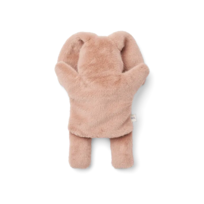 Honor rabbit hand puppet - Pale tuscany