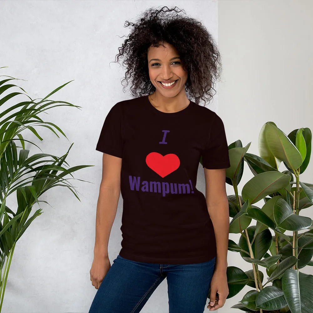 I love Wampum T shirt